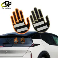 RJSQAQE Finger Gesture Light with Remote,Car Window Finger Light,Finger Car  Light,Car Accessories Finger Up Flick Hand Light,Car LED Light & Road Rage  Signs : : Automotive