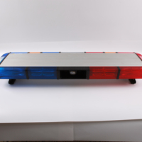 LYAF Personalización Seguridad Vehículo DE EMERGENCIA Barra de luces Rojo Azul Estroboscópico Led Flash Ambulancia Emergencia