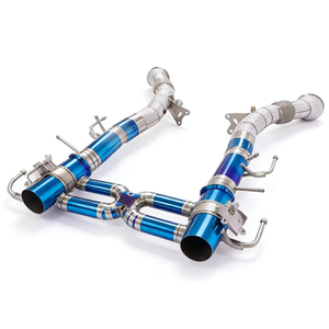 Système d'échappement en titane sans catalyseur GDR avec soupapes pour Ferrari SF90 3.9T V8 2019-2024 Haute performance Directement de l'usine - Product Image 6