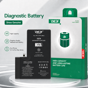 Batterie de remplacement sans avertissement de mise en garde pour iPhone 14 Pro Max, marque DEJI, fournie aux distributeurs de pièces - Product Image 2