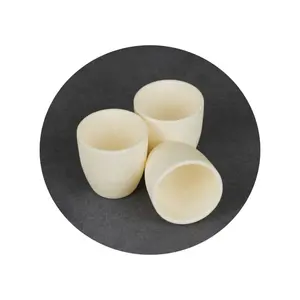 Crogiolo in ceramica ad alta conducibilità termica Al2O3 allumina corindone per uso forno