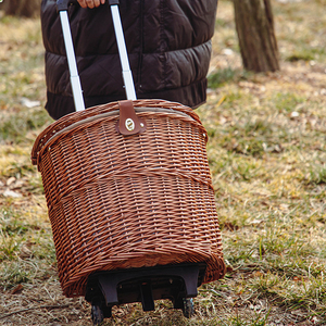 100% fatto a mano <span class=keywords><strong>grandi</strong></span> cestini <span class=keywords><strong>in</strong></span> <span class=keywords><strong>vimini</strong></span> scatole/cestini da Picnic Set di <span class=keywords><strong>cesti</strong></span> intrecciati - Product Image 2