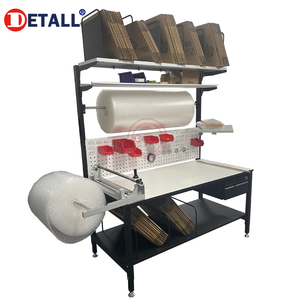 Nuovo Tavolo da Lavoro Multifunzionale in Acciaio Laminato a Freddo per Imballaggio Elettronico, con Garanzia di 3 Anni, per Casa e Lavoro - Product Image 4