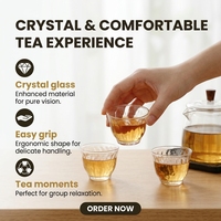 Lot de 2000 tasses à thé jetables en plastique PS sans BPA de 60 ml, style Kung Fu, transparentes, personnalisables pour fêtes, vaisselle de table, marque Kangli