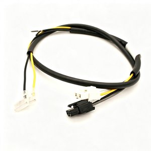 工厂定制继电器线束黑色连接器IP65防护等级PVC护套耐用线束适用于摩托车工业汽车 - Product Image 2