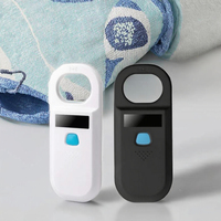 Lecteur de puces animales USB JCTAG, scanner de puces pour animaux de compagnie, lecteur de puces pour chiens, 134,2 kHz/125 kHz, protocole RFID FDX-B, plastique blanc/noir, 0-3 m