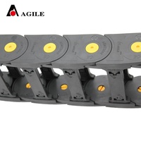 45*100mm MTS Type de pont Chaîne de câble en nylon renforcé Pont en plastique Guide de câble flexible sur chenilles à vendre