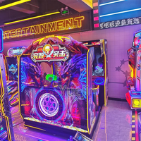 Machine de jeu de tir à 3 joueurs à monnayeur pour centres de divertissement intérieurs