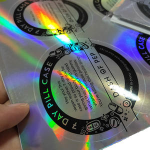 カスタムロゴホログラムステッカープライベートラベル用レーザープリズムホログラムギフトステッカーの印刷 - Product Image 4