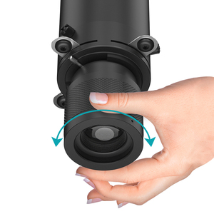 Mini 10 Wát Zoomable <span class=keywords><strong>Led</strong></span> Downlight cao-lumens 3000K Nhiệt độ màu tại chỗ cho phòng trưng bày nghệ thuật & bảo tàng khung nhôm COB chiếu - Product Image 4