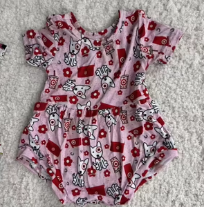 Macacão de Fibra de Bambu para Bebês, Personalizado com Botões, Roupas de Verão para Meninas, Padrões e Logotipo Personalizáveis - Product Image 6
