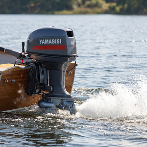 Moteur 40 CV avec commandes, moteur de bateau à réaction, moteur 2 cylindres - Product Image 2