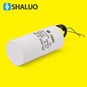 Condensateur de démarrage Yunteng CBB60 100µF 450V AC 50/60Hz avec câble gainé pour moteur - Product Image 3