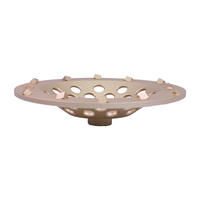 Disque de meulage diamanté SUMO PCD pour béton, 5"X22.23 12X1/4, segments PCD, certifié ISO9001 pour sols en béton