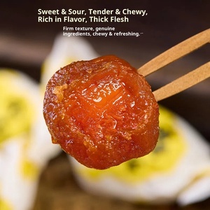 Fruits confits artisanaux enrobés de papier, écorces de mandarine séchées, pruneaux Jia <span class=keywords><strong>Ying</strong></span> <span class=keywords><strong>Zi</strong></span>, en-cas de fruits, boîte de 380g - Product Image 6