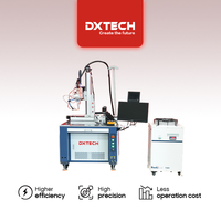 Machine de soudage laser à fibre automatique populaire, portable, haute efficacité, 1000W, 2000W, 1500W, pour aluminium et métaux