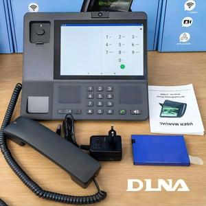 Téléphone fixe Android sans fil 4G VoLTE Deca Core pour bureau à domicile, hôtel, avec carte SIM OEM/ODM et fonction d'appel vidéo - Product Image 4