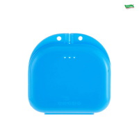 Boîte de rangement pour prothèses dentaires CoralClean, en plastique médical, personnalisable, sans BPA, certifiée CE, couleur personnalisée, pratique et portable