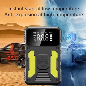 Coche arranque Power Jumper Cable Booster cargador de batería de coche 4 en 1 7200mAh portátil coche Jump <span class=keywords><strong>Starter</strong></span> bomba de aire - Product Image 5