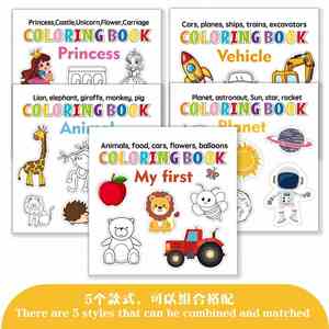 50 Mini Libros de Dibujo y Colorear Prácticos para Adultos y Niños - Product Image 5