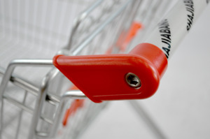 Carrito de compras de <span class=keywords><strong>metal</strong></span> a buen precio, carrito de compras de tamaño personalizado de supermercado popular, de venta al por mayor - Product Image 5