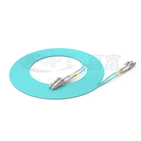Cordon de brassage fibre optique LC vers LC Duplex 3m 3.0mm LSZH, options monomode et multimode, polarité commutable