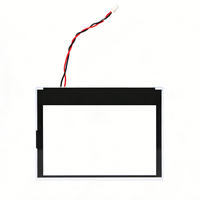Module de rétroéclairage LED monochrome rectangulaire de 4,3 pouces, luminosité de 550 cd/m², uniformité de 75 % pour module LCD