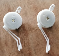Stock de crochet de plante rétractable Yoyo avec bouchon pour Support de croissance dans le jardin de tente ou la culture hydroponique, lot de 12