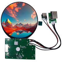 Interface LCD ronde 2.8 pouces 480*480 IPS RGB avec carte pilote adaptateur USB, clé USB enfichable, kit d'affichage LCD