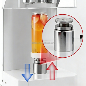 เครื่องปิดฝาขวดแบบโรตารี่อัตโนมัติ ราคาประหยัด สำหรับขวดนม ชาไข่มุก ขวดพลาสติก PET และแก้ว - Product Image 5