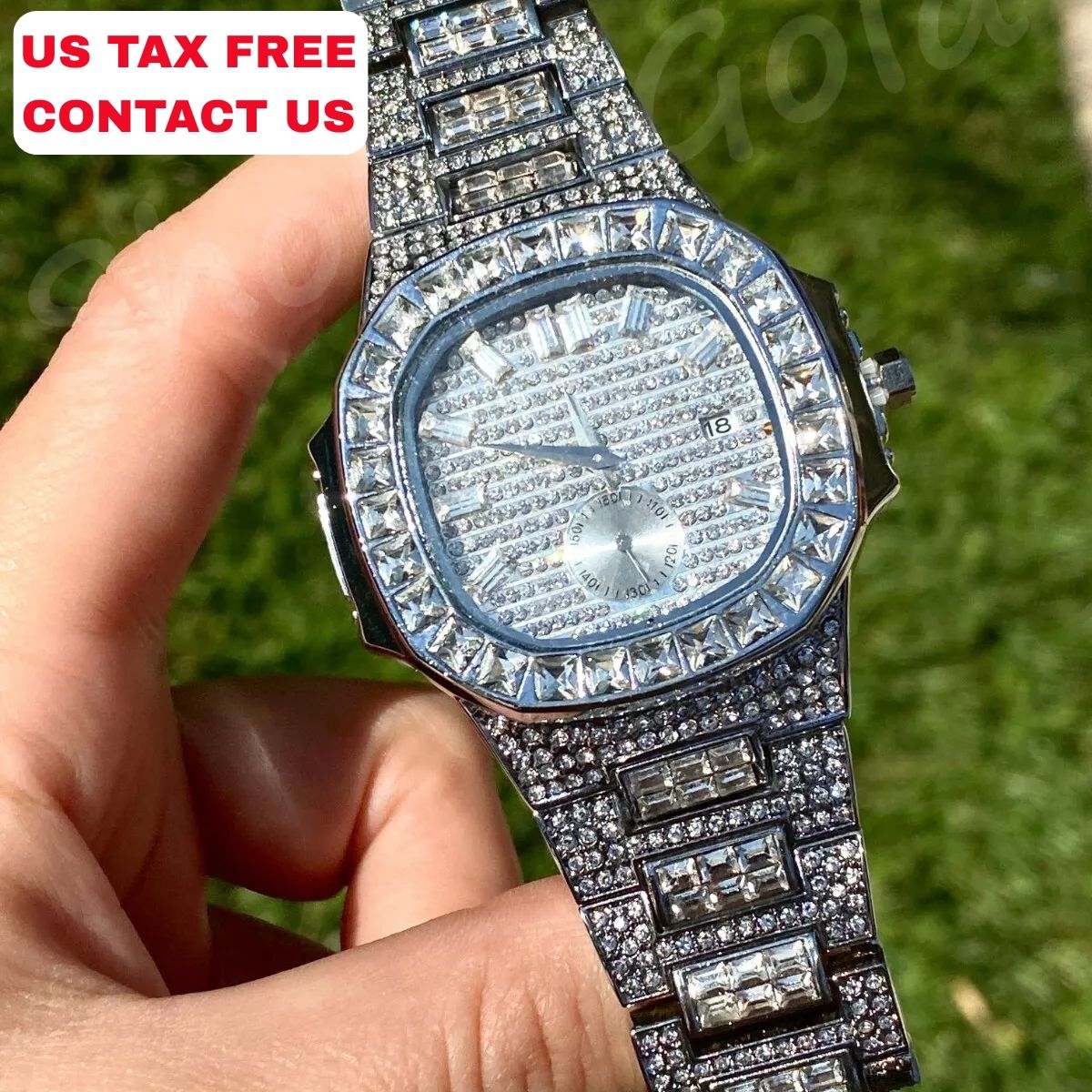 Relojes Personalizados Relojes Con Diamantes Falsos Fruta