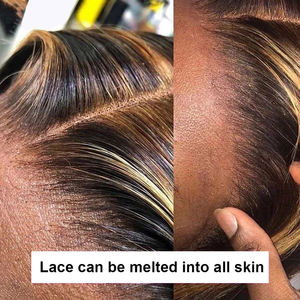 Perruque Lace Front HD Transparente pour Vendeurs, 100% Cheveux Humains Brésiliens Vierges, 360 Sans Colle, Grade 10A, Ondulation Water Wave Longue - Product Image 5