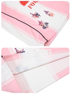 เสื้อยืดเบสบอลลายทางสไตล์อเมริกันวินเทจ คัลเลอร์บล็อก ยูนิเซ็กส์ ลายการ์ตูนหวานซ่อนเปรี้ยว พิมพ์ลายกราฟิก แขนเสื้อแบบแร็กแลนตัดกัน สำหรับฤดูร้อน - Product Image 4