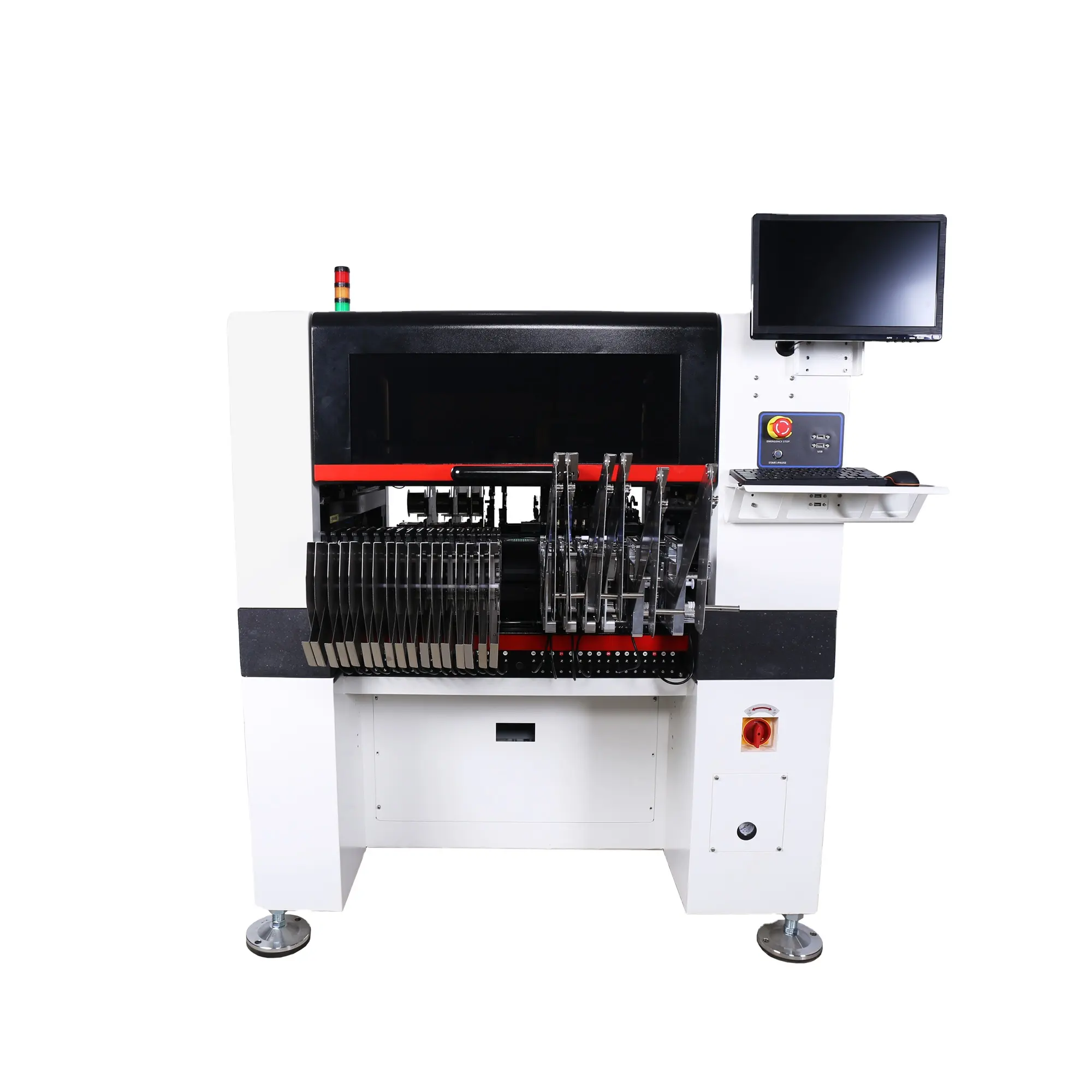 New Automatic Full Line Surface Mount 1500Mm High Speed SMT SMD LED PCB Board Best Lens Pick And Place Machine