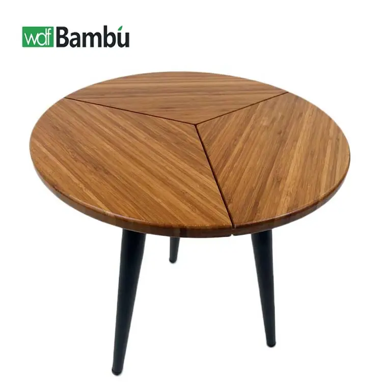 Table basse de salon personnalisée WDF pour le thé basse de madera lateral tavolino da salotto tisch bambou tables bas