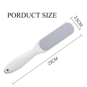 Usine en gros professionnel outil de soin des pieds talon du <span class=keywords><strong>pied</strong></span> élimination de la peau morte <span class=keywords><strong>grattoir</strong></span> haute qualité Double face pieds limes/râpes - Product Image 6