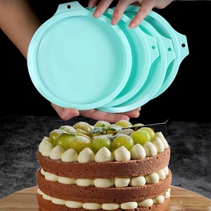 Moule à gâteau antiadhésif en silicone pour la fabrication de gâteaux de Noël faits maison, plats et moules de cuisson en silicone - Product Image 1