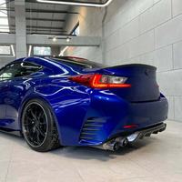 Diffuseur arrière en fibre de carbone, lèvre de pare-chocs arrière, séparateur pour Lexus RC 2014-18 XC10 Coupé, modification aérodynamique arrière, pièces de carrosserie