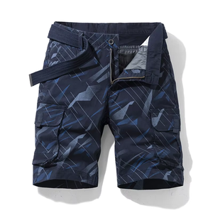 Pantalones Cortos Deportivos Casuales para Hombre, con Botones, 100% Algodón, Estampados, de Secado Rápido, Transpirables, Ecológicos, para Correr y Hacer Sentadillas - Product Image 5