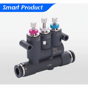 Controlador de flujo de 2 etapas PISCO BJSU5/32 Componente industrial con eliminación de amortiguador - Product Image 1