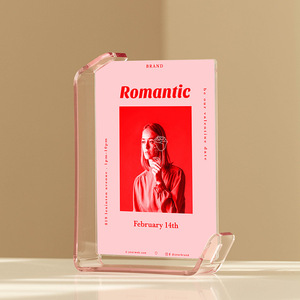 Cornice Fotografica Acrilica Creativa a Doppia Faccia, Impermeabile ed Ecologica, Espositore per Foto Originale per Natale - Product Image 5