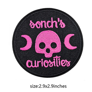 All'ingrosso ragazze rosa cuore personalizzato stampa di calore per bambini di ferro su toppe per i vestiti - Product Image 3