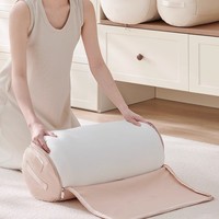 Sac de rangement pour couette en forme de cylindre, sac d'organisation, sac de rangement pour vêtements et couettes, sac d'emballage pour couette, sac de déménagement et d'emballage