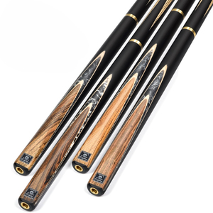 Direktverkauf ab Werk: Omin Professioneller Snooker-Billardqueue mit 10mm Spitze, Messinganschluss, Professionelle Geradheit, 3/4 Teilbar - Product Image 1
