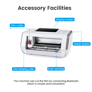 Máy cắt màng bảo vệ màn hình mini thông minh cho điện thoại di động và máy tính bảng Tích hợp ứng dụng và Bluetooth - Product Image 3