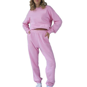 Pantalones Deportivos Térmicos para Mujer con Cintura Elástica, 100% Algodón, Ropa de Invierno Ecológica - Product Image 2