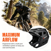 Casque de moto tout-terrain intégral portable, 23 aérations, boucle réglable, léger, technologie In-mold, certifié CE, unisexe