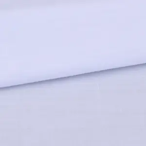 Super White 90/10 Polyester Cotton Poplin Fabric T/C Woven Fabric Dacron for Shirt Dress Workwear