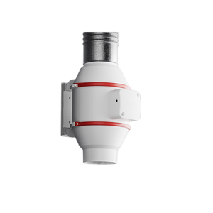 Ventilador de Motor AC 220V, Turbina Axial de Fluxo Misto Silenciosa, Ventilação Inline em Plástico OEM - Product Image 2