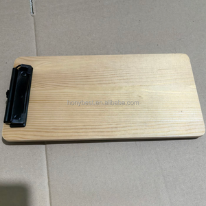 Porte-menu en bois sur pied avec support pliable, tableau d'affichage portable en pin pour l'école, le bureau, la maison, le restaurant - Product Image 5